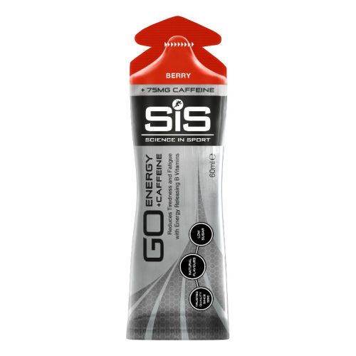 SiS GO Koffeines (75mg) energiagél - 60ml - Erdei gyümölcs