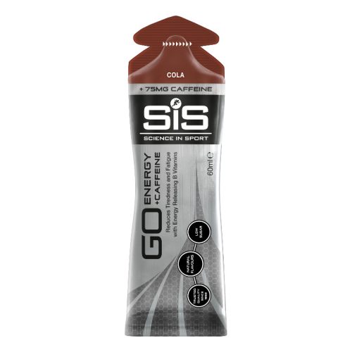 SiS GO Koffeines (75mg) energiagél - 60ml - Kóla