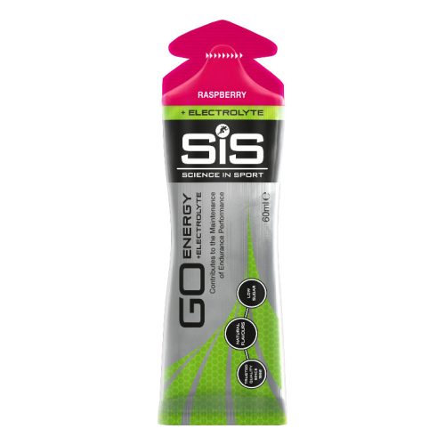 SiS GO Elektrolitos energiagél - 60ml - Málna