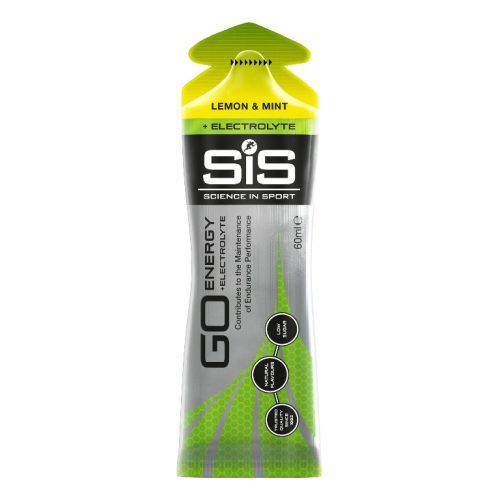 SiS GO Elektrolitos energiagél - 60ml - Citrom & Menta