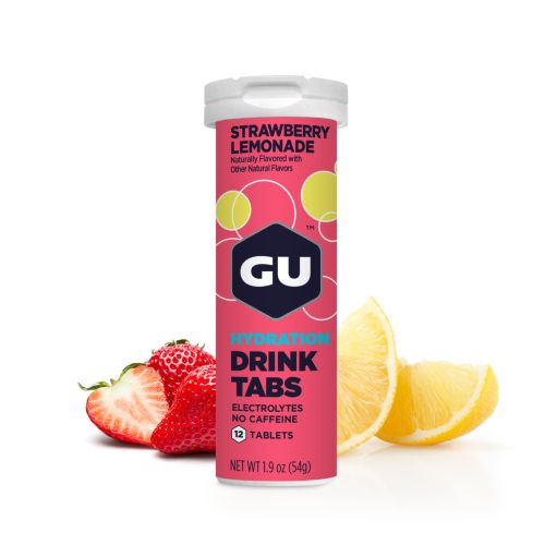 GU Hydration Drink Tabs Strawberry Lemonade pezsgőtabletta