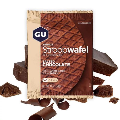 GU Energy Stroopwafel Salted Chocolate - energiasüti - GLUTÉNMENTES