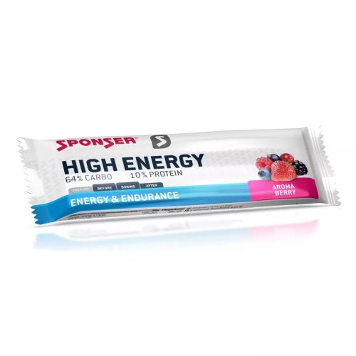 Sponser High Energy energia szelet, erdei gyümölcs