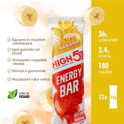 High5 Energy Bar - banán