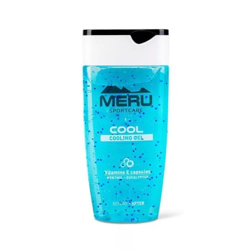 MERU COOL - Hűsítő sportkrém, Jégzselé - 150ml