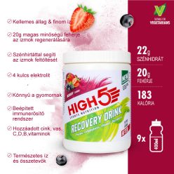 High5 Recovery Drink Nyárigyümölcs 450g (9 adag)