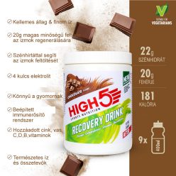 High5 Recovery Drink Csokoládé 450g (9 adag)