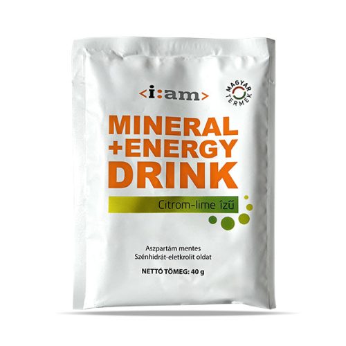 i:am Mineral+Energy Drink Citrom-Lime íz 40g